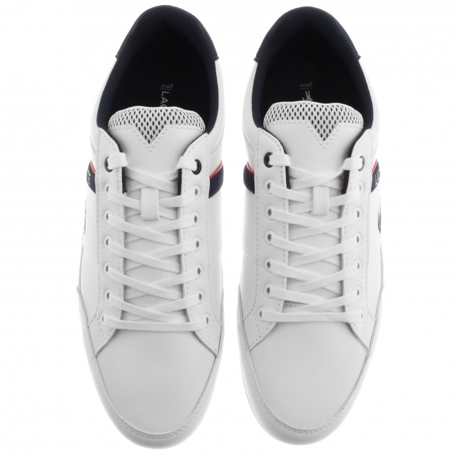Alternative Image for ProductLacoste Chaymon Trainers White3